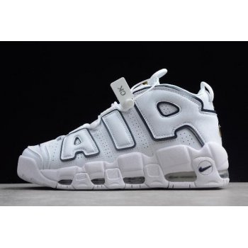 Nike Air More Uptempo White Blue-Gold 921948-109 Shoes